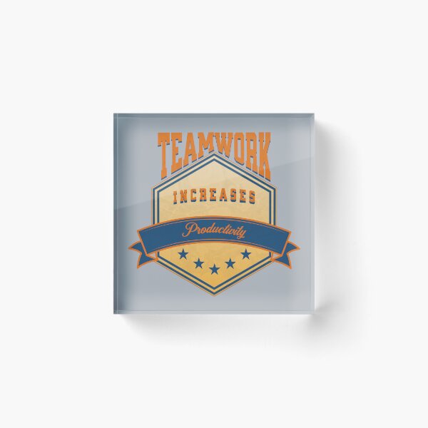 Item preview, Teamwork increases productivity designed and sold by njaro.