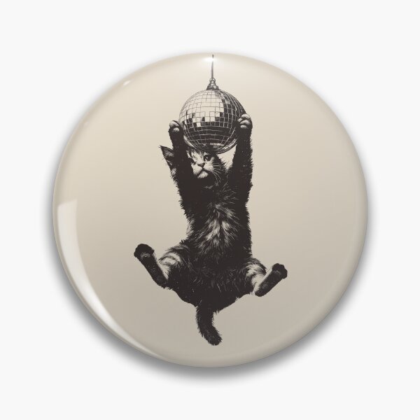 Item preview, Cat Disco Ball designed and sold by wowwowmeow.
