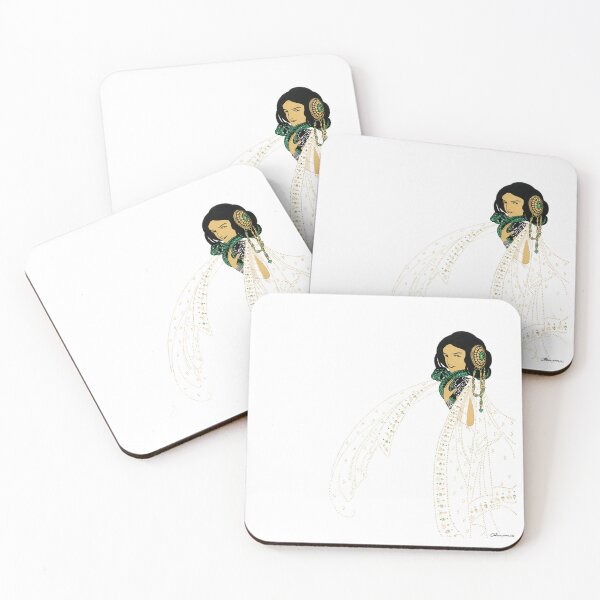 Item preview, Art Nouveau Woman from Die Süsse Cora designed and sold by mamiespaw.