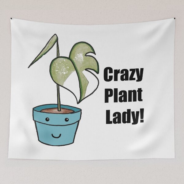 Item preview, Crazy plant lady designed and sold by Luilui7.