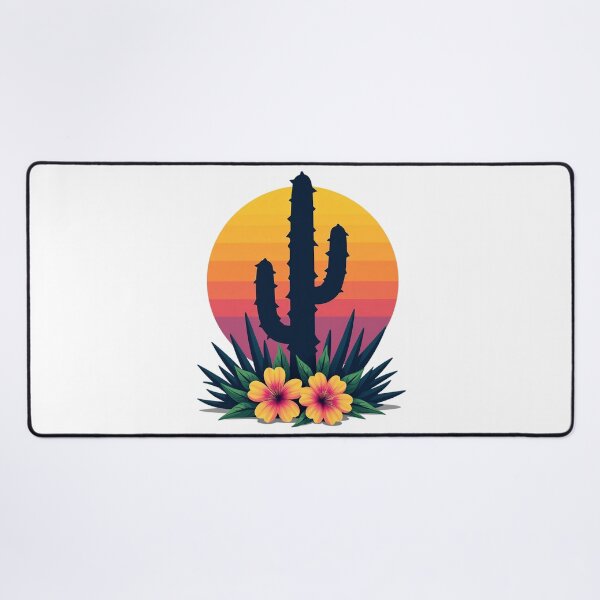 Item preview, sunset,cactus,vibrant,tropical,aesthetic designed and sold by wineesshop.