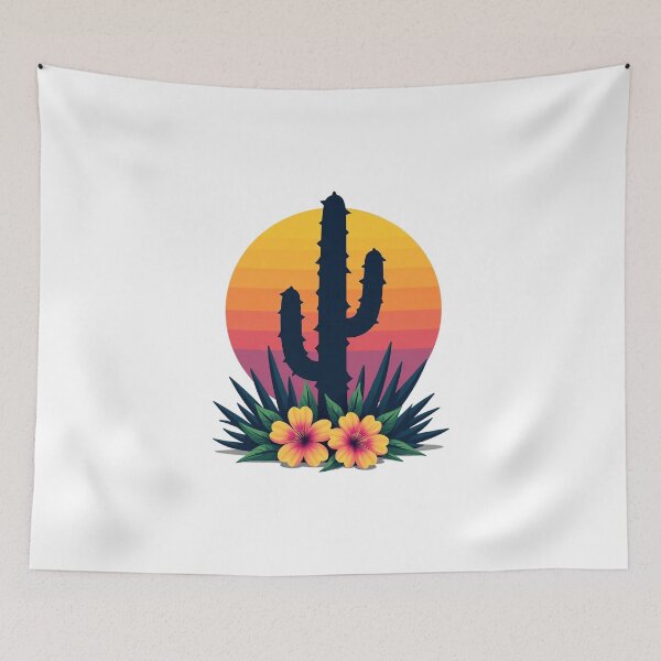 Item preview, sunset,cactus,vibrant,tropical,aesthetic designed and sold by wineesshop.