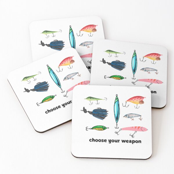 Item preview, choose your weapon, Funny fishing baits . designed and sold by Bostonfashion25.