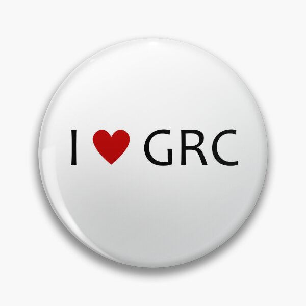 Item preview, I heart GRC - cybersecurity cats governance risk and compliance (Light Background) designed and sold by cyberbcat.