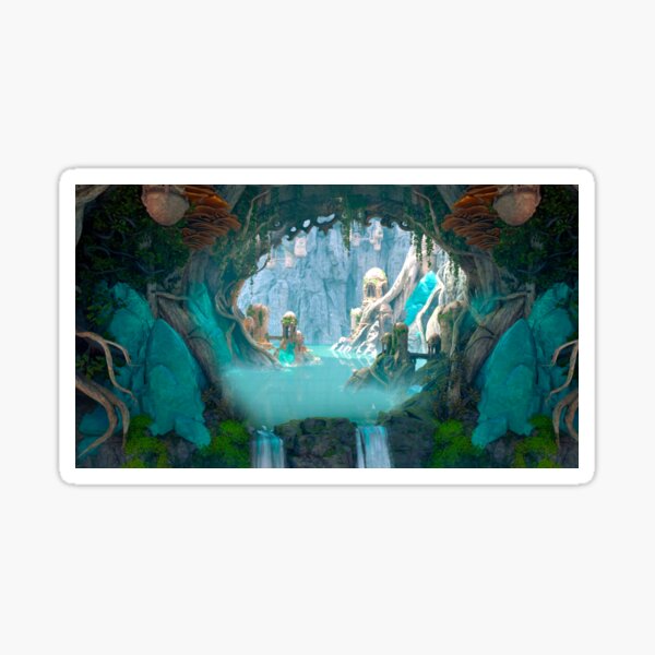 Avowed Video Game Living Landscape Edit Sticker