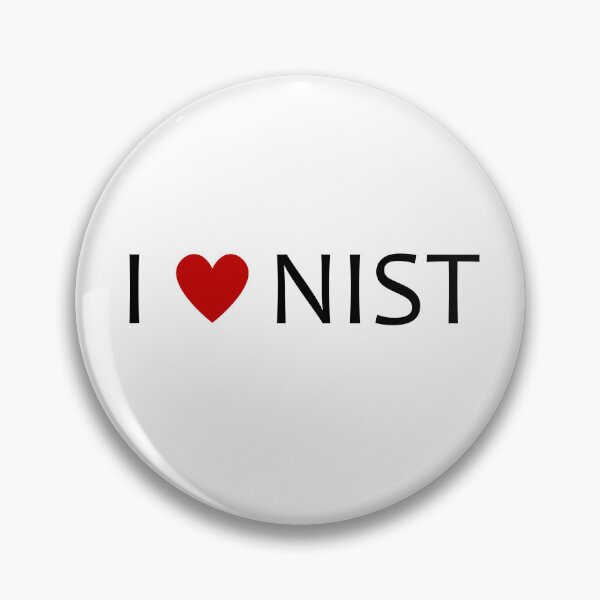 Item preview, I heart NIST - cybersecurity cats governance risk and compliance (Light Background) designed and sold by cyberbcat.