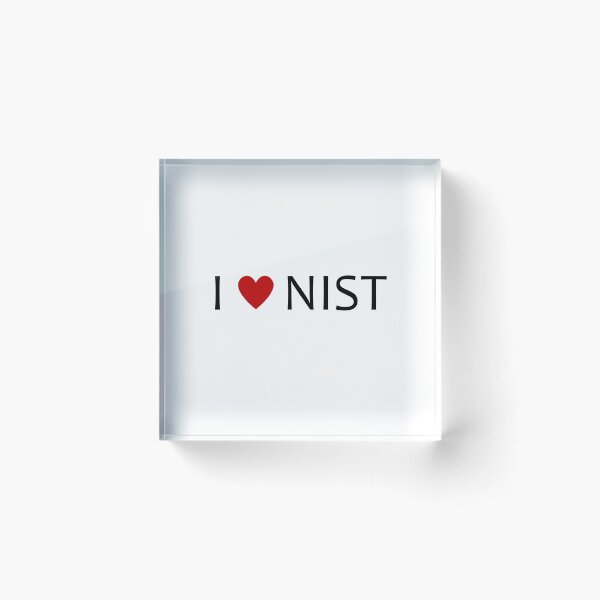 Item preview, I heart NIST - cybersecurity cats governance risk and compliance (Light Background) designed and sold by cyberbcat.