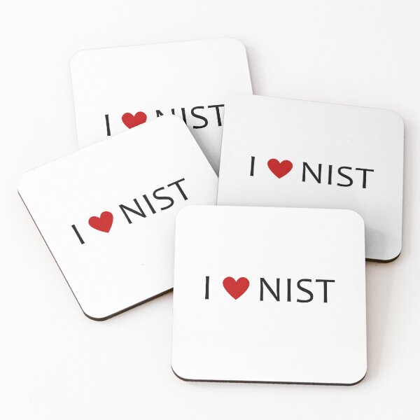 Item preview, I heart NIST - cybersecurity cats governance risk and compliance (Light Background) designed and sold by cyberbcat.