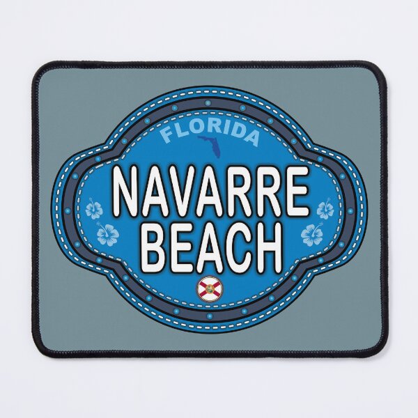 Item preview, Navarre Beach Florida stitching effect designed and sold by studioss76.