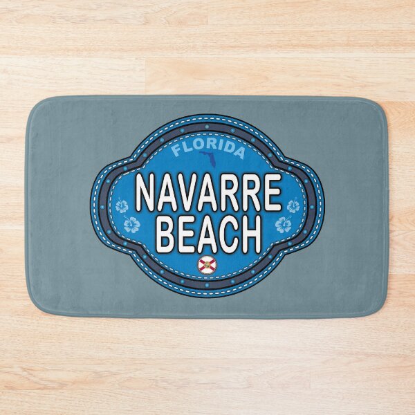 Item preview, Navarre Beach Florida stitching effect designed and sold by studioss76.