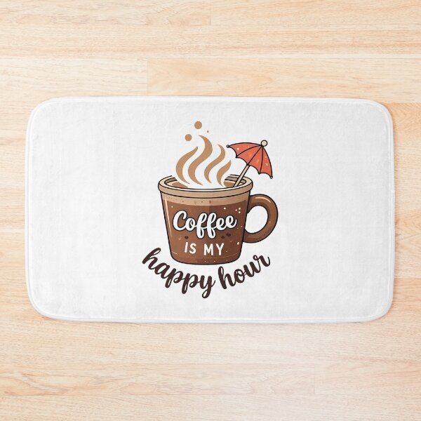 Item preview, Coffee Happy Hour Playful Caffeinated Cozy designed and sold by zoughlal.