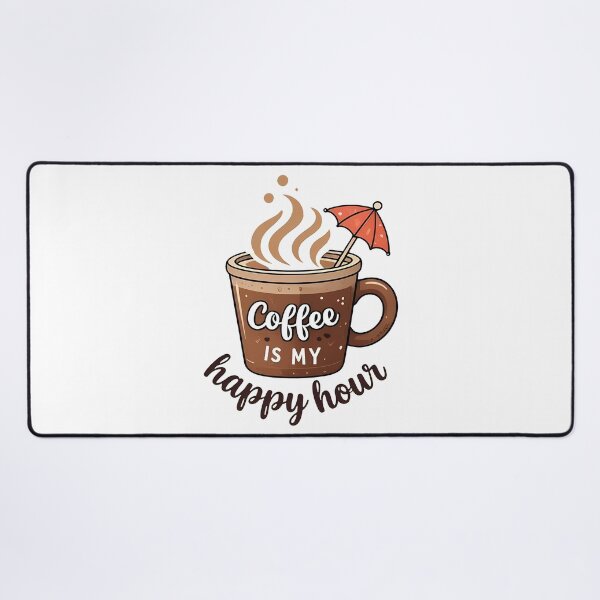Item preview, Coffee Happy Hour Playful Caffeinated Cozy designed and sold by zoughlal.