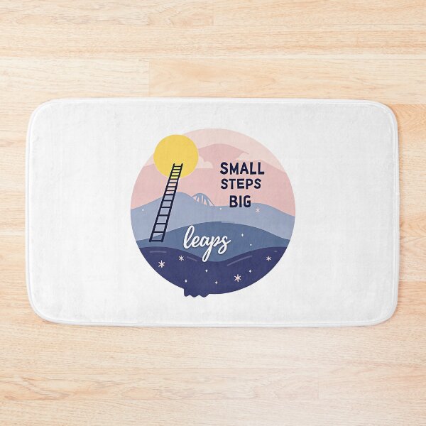 Item preview, Small Steps Big Leaps Motivational Growth Lunar designed and sold by zoughlal.