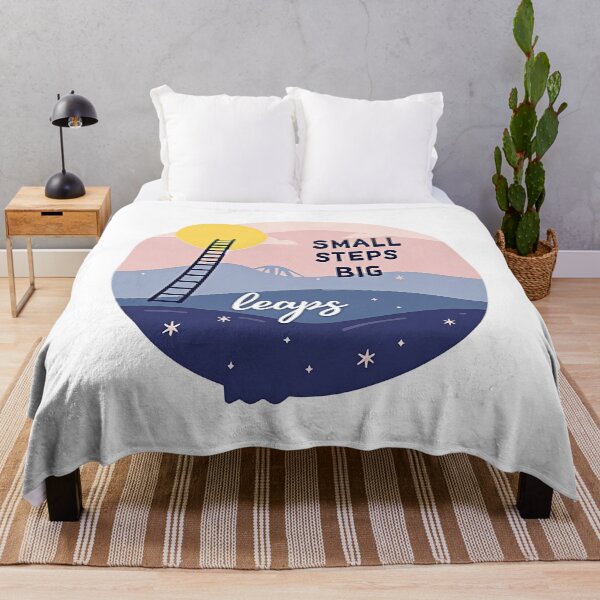 Item preview, Small Steps Big Leaps Motivational Growth Lunar designed and sold by zoughlal.