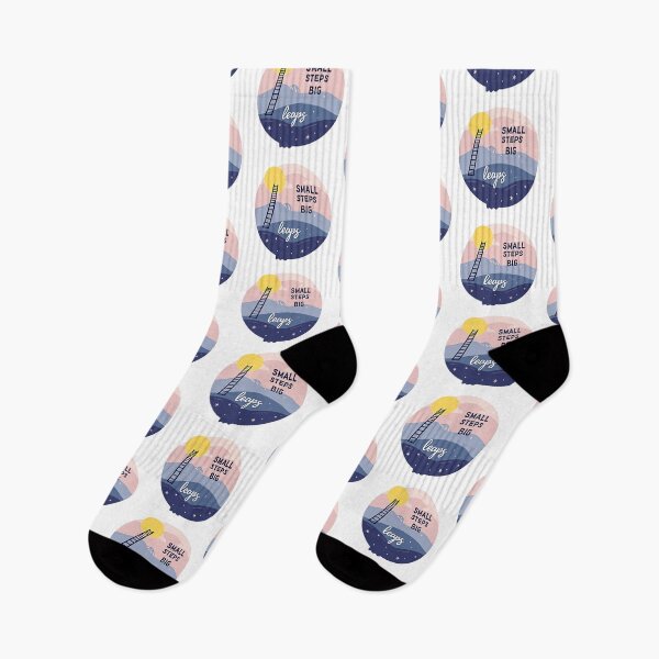 Item preview, Small Steps Big Leaps Motivational Growth Lunar designed and sold by zoughlal.