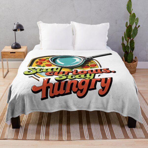 Item preview, Stay Curious Stay Hungry Adventure Food Exploration designed and sold by zoughlal.
