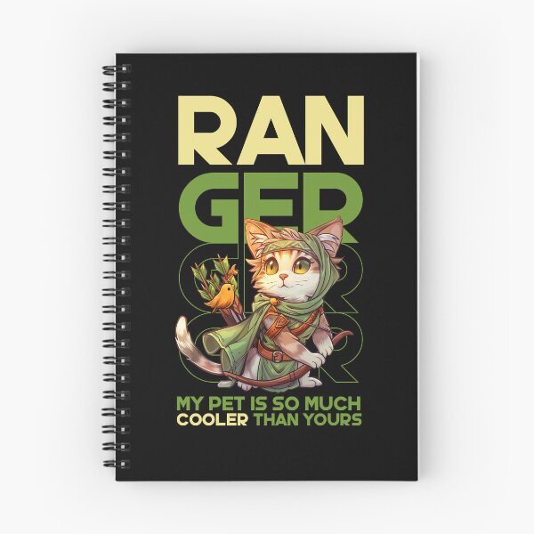 Item preview, Ranger Cat designed and sold by Not Enough Mana - RPG Stuff.
