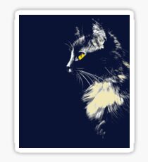 Mysterious Cat Sticker