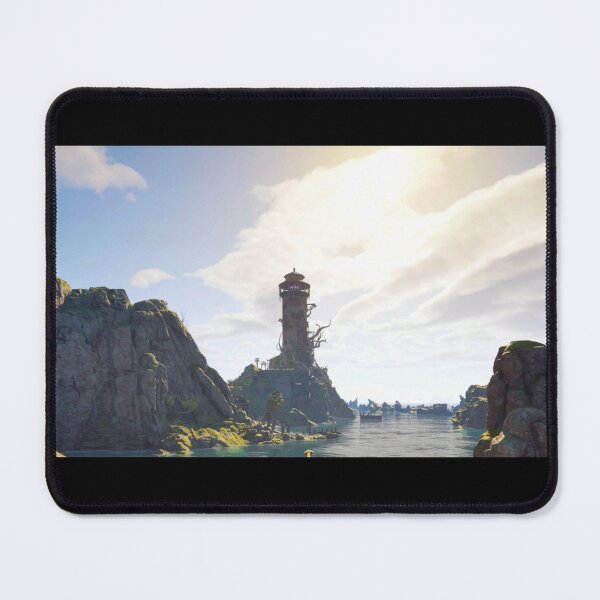 Item preview, Avowed Video Game Living Landscape Edit 2 Lighthouse designed and sold by PatrickSteel.
