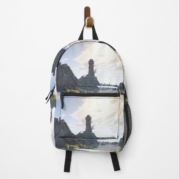 Item preview, Avowed Video Game Living Landscape Edit 2 Lighthouse designed and sold by PatrickSteel.