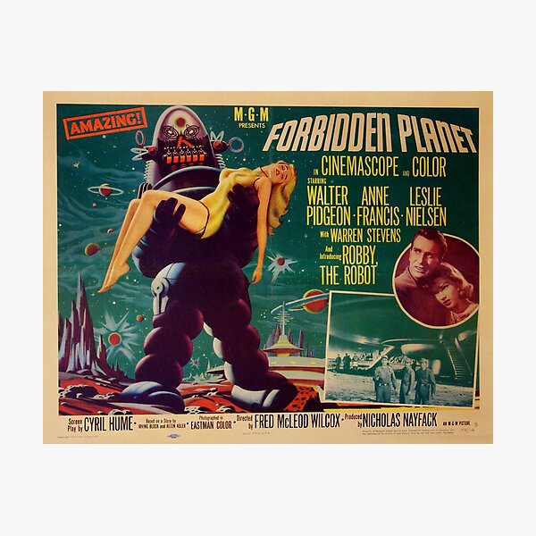 Item preview, Forbidden Planet – Retro Sci-Fi Adventure designed and sold by Mark Mentzer.