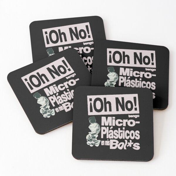 Item preview, oh, microplastics! spanish (white) designed and sold by Jordanzzz.