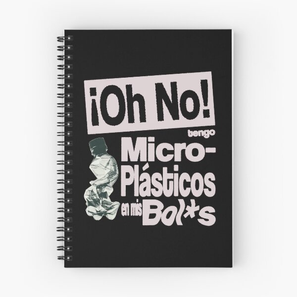 Item preview, oh, microplastics! spanish (white) designed and sold by Jordanzzz.