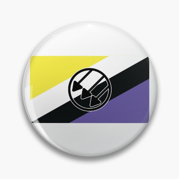 Artikelvorschau, Antifaschistische nichtbinäre Flagge entworfen und verkauft von grumpyqueerdude.
