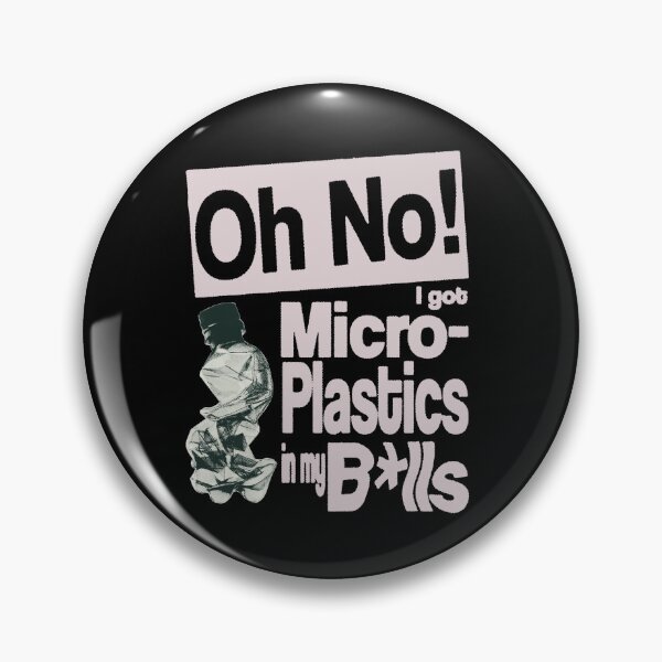 Item preview, oh, microplastics! (white) designed and sold by Jordanzzz.