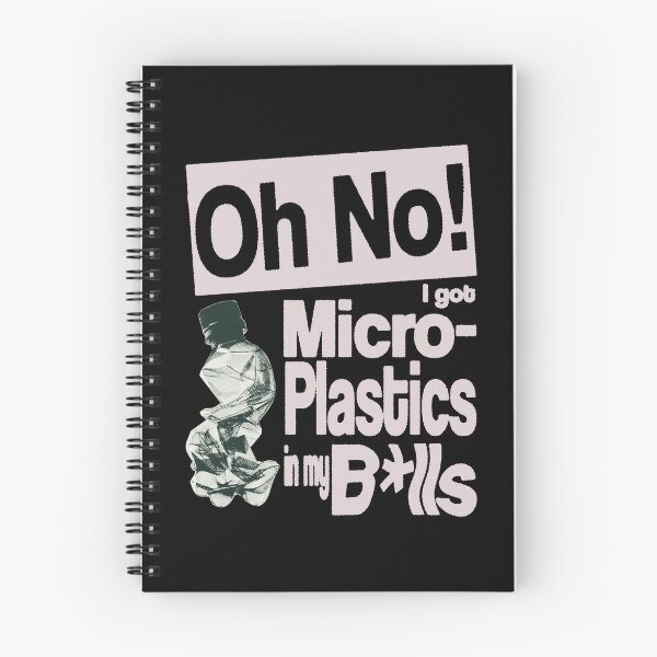 Item preview, oh, microplastics! (white) designed and sold by Jordanzzz.