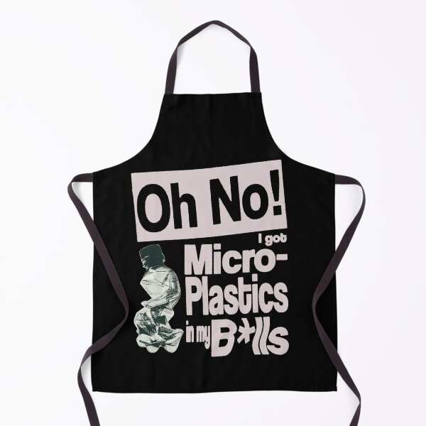 Item preview, oh, microplastics! (white) designed and sold by Jordanzzz.