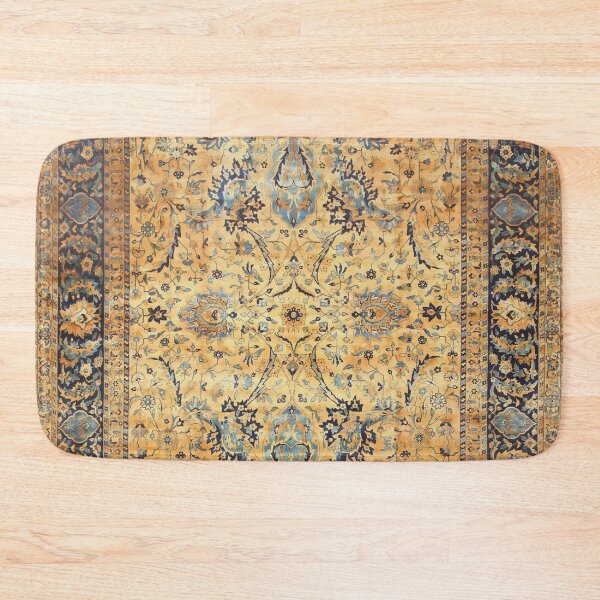 Item preview, Antique Persian Kerman Rug Print designed and sold by Vicky Brago-Mitchell®.
