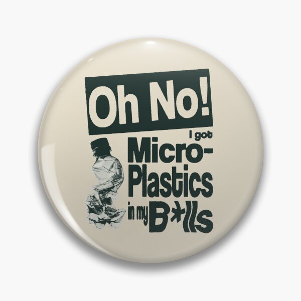 Item preview, oh, microplastics! (black) designed and sold by Jordanzzz.