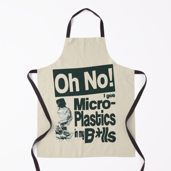 Item preview, oh, microplastics! (black) designed and sold by Jordanzzz.