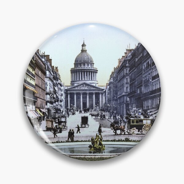 Artikelvorschau, Straße in Paris entworfen und verkauft von 19th Century in Color.