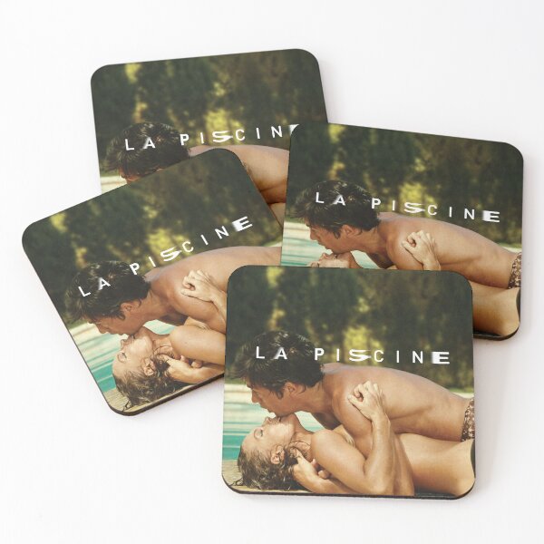 Item preview, La Piscine « Alain Delon & Romy Schneider designed and sold by PopCultureArtShop.