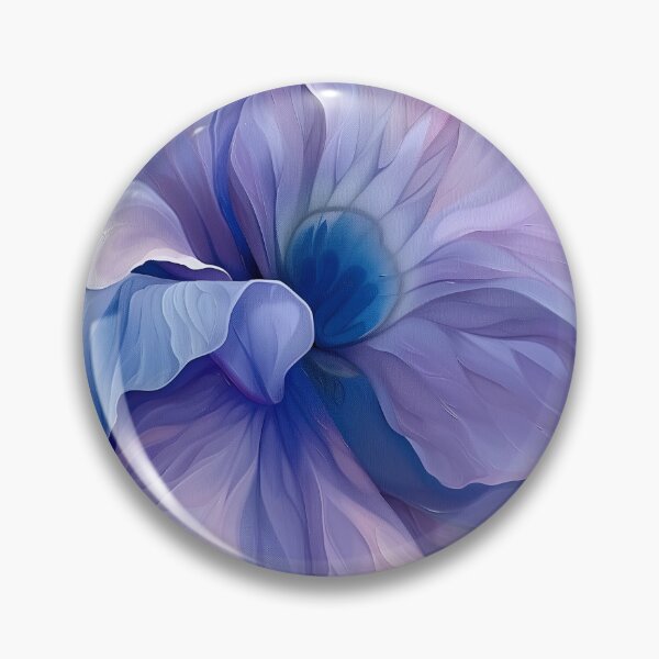 Item preview, Vibrant Blue and Mauve Watercolor of Siberian Iris designed and sold by dawnleblanc55.
