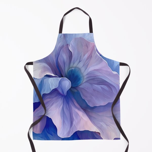 Item preview, Vibrant Blue and Mauve Watercolor of Siberian Iris designed and sold by dawnleblanc55.