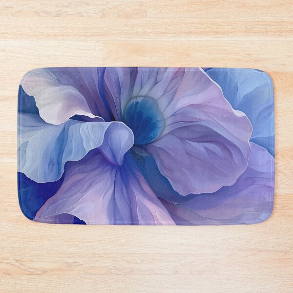 Item preview, Vibrant Blue and Mauve Watercolor of Siberian Iris designed and sold by dawnleblanc55.