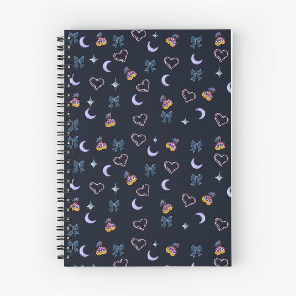 Item preview, bow,cherries,moon,star and heart background designed and sold by M-J-A-C.