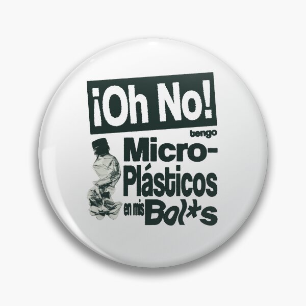Item preview,  oh, microplastics! spanish (black) designed and sold by Jordanzzz.