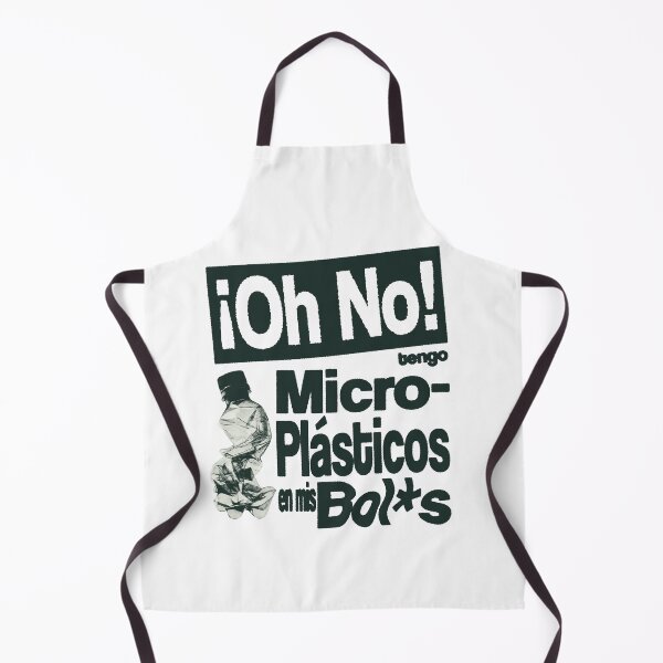 Item preview, oh, microplastics! spanish (black) designed and sold by Jordanzzz.