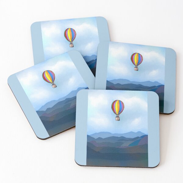 Item preview, Hot Air Balloon illustration, Fan art illustration spring collection designed and sold by artoriginal.
