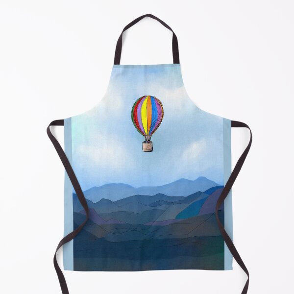 Item preview, Hot Air Balloon illustration, Fan art illustration spring collection designed and sold by artoriginal.