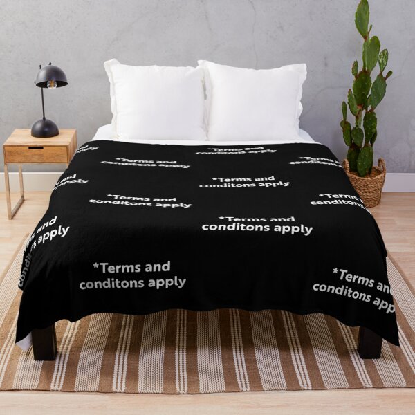 Item preview, Terms and Conditions Apply designed and sold by WhackoDesigns.