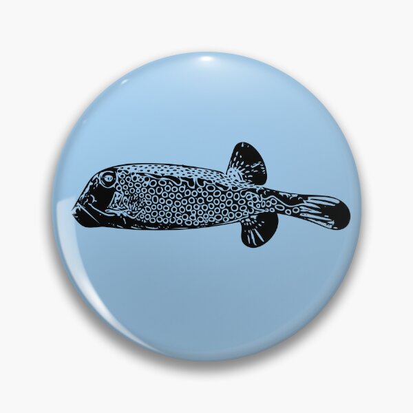 Item preview, Spotted Boxfish Black Design  designed and sold by designsasstultd.