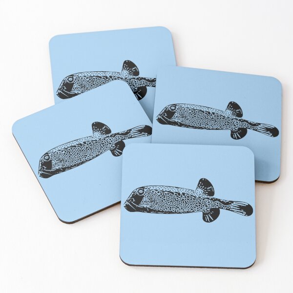 Item preview, Spotted Boxfish Black Design  designed and sold by designsasstultd.