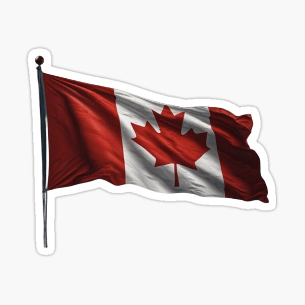 Aperçu de l'œuvre Drapeau du Canada créée et vendue par 123Tainaraart.