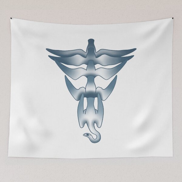 Item preview, Diving Swan (Slate) designed and sold by harpysphinx.