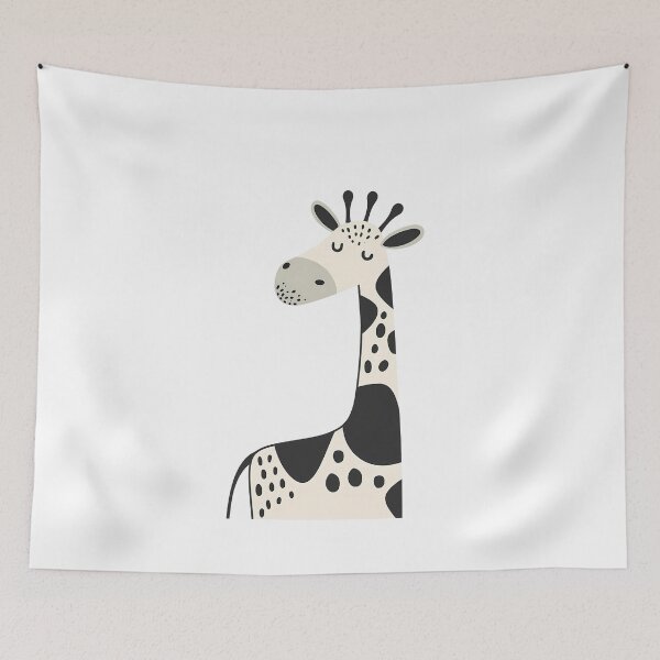 Item preview, Adorable Giraffe Art - Whimsical and Stylish Decor for All Ages designed and sold by Kids Art 4U.
